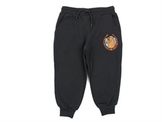 Mini Rodini sweatpants black horse